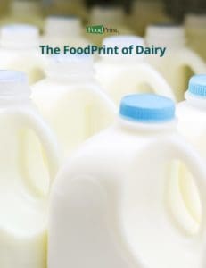 The FoodPrint of Dairy Report Cover