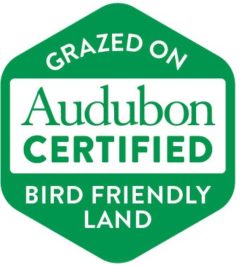 audubon grassfed bird friendly label