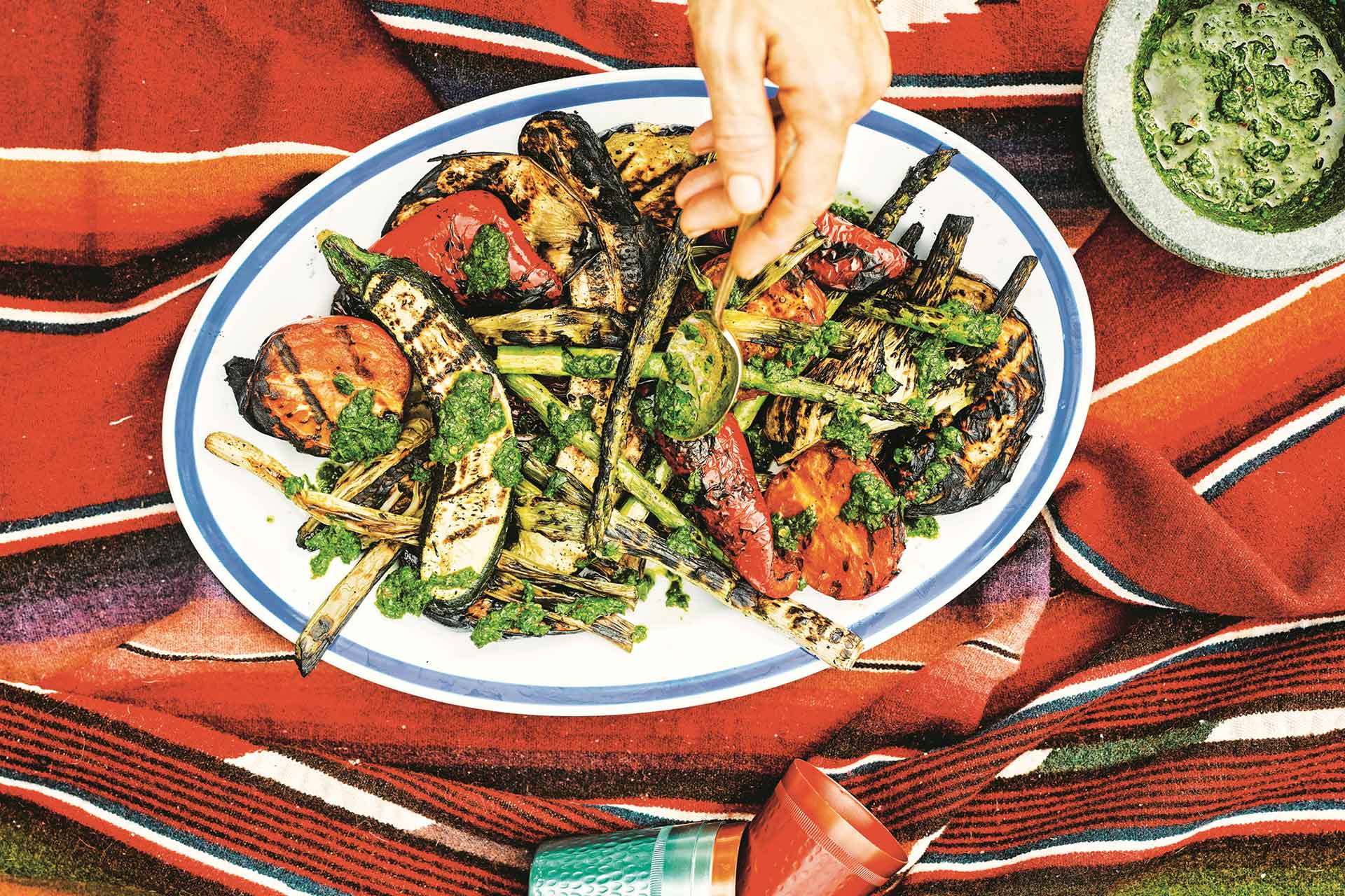 make barbecued vegetables part of your veggie bbq
