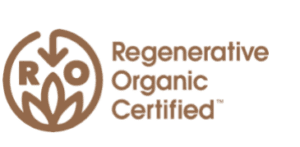 regenerative organic certified seal in bronze