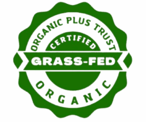 Grass-fed certified organic dairy label